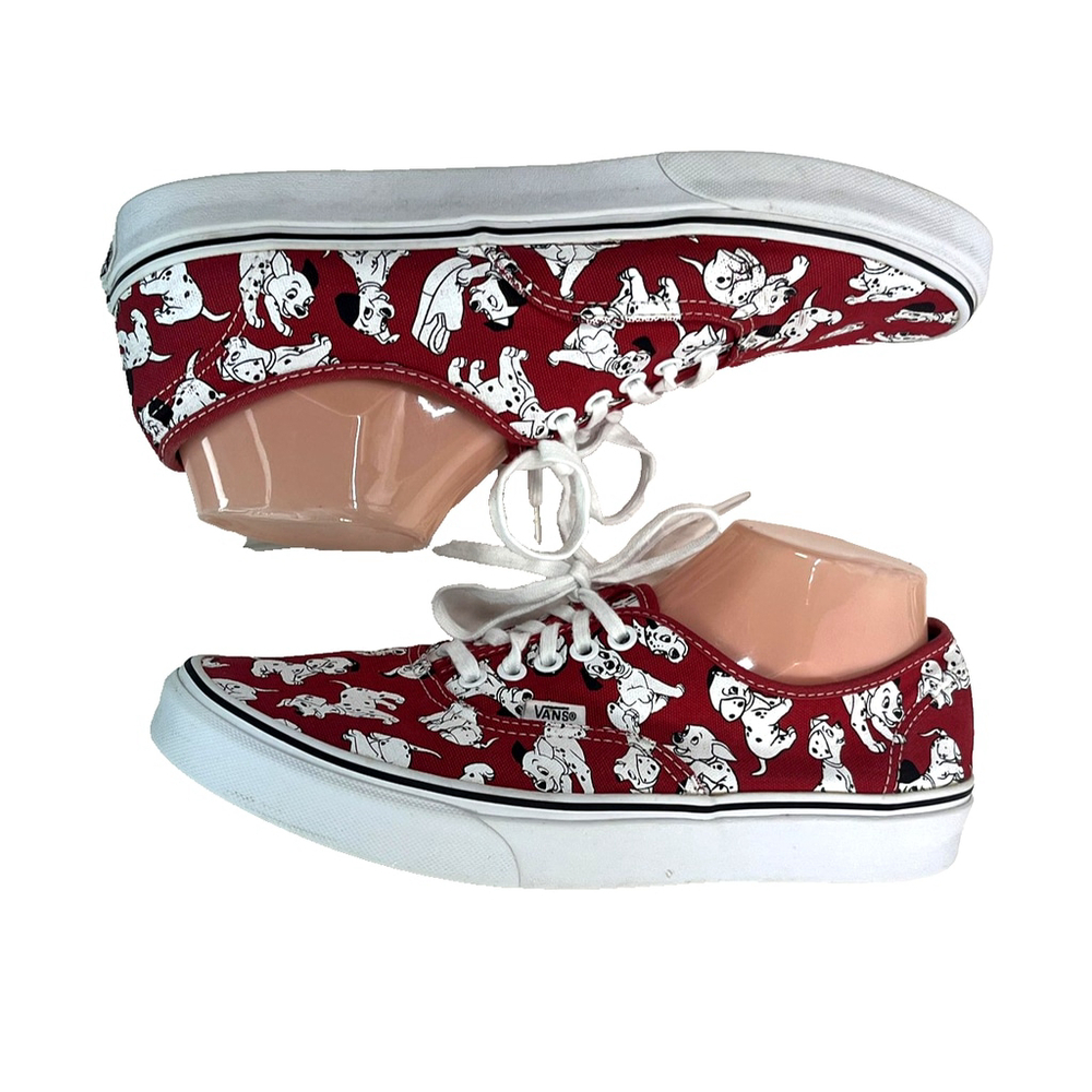 Vans Disney 101 Dalmatians Shoes Mens Size 10 Cartoon Puppy Print Sneakers - Picture 9 of 15
